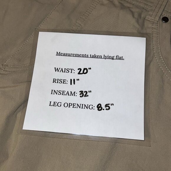 KUHL Radikl Pants Mens Size 40x32 Lightweight Stretch Hiking Trail Outdoor Khaki - Picture 4 of 9
